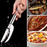 3-in-1 Stainless Steel Fish Scaler Remover Knife
